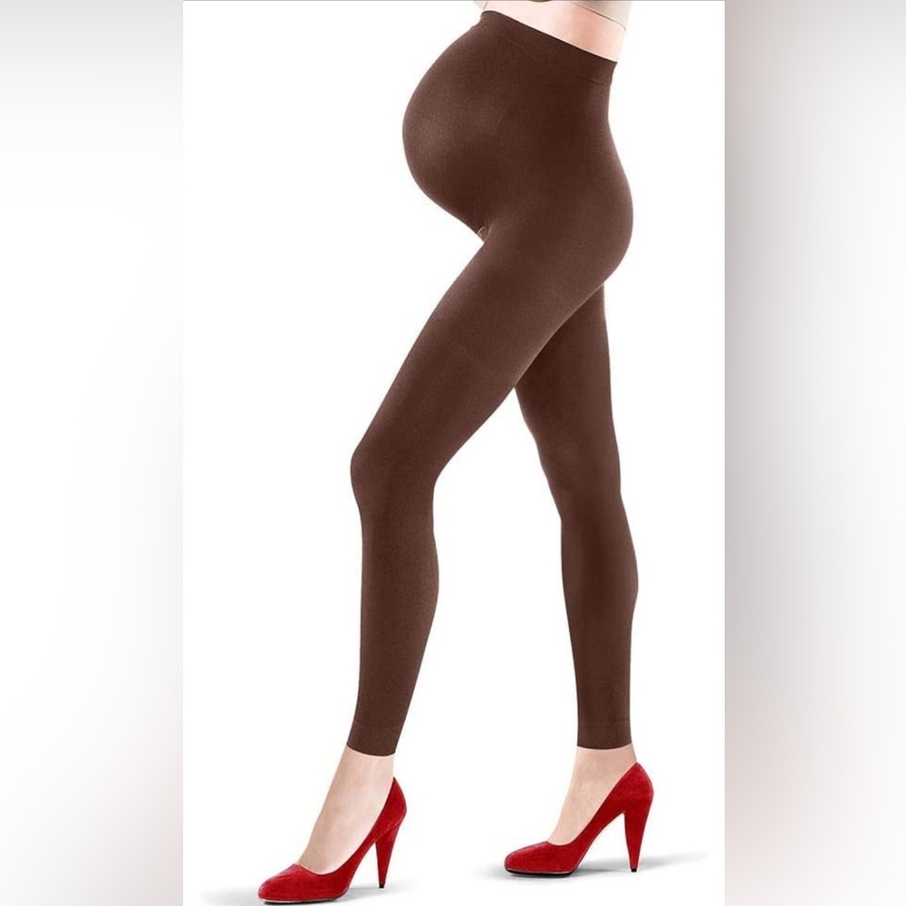 New Spanx Maternity Leggings in Brown - Small/Medium
